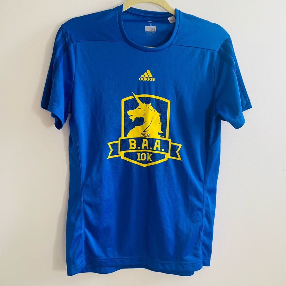 Adidas B.A.A. 10k Running shirt